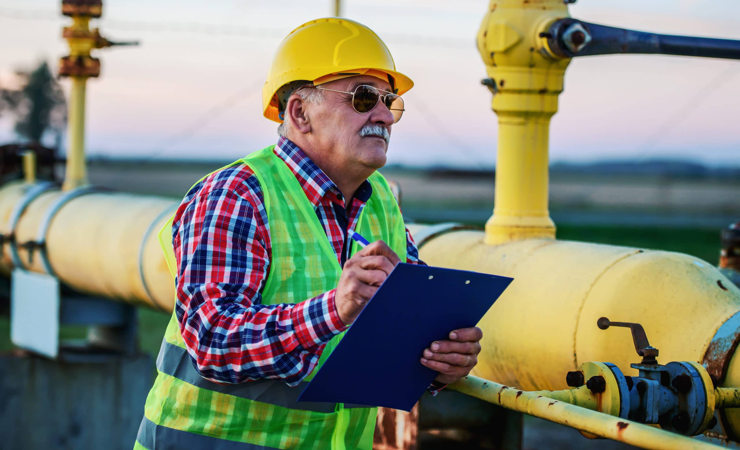 inspection réglementaire de sécurité pipeline de transport d'hydrocarbure